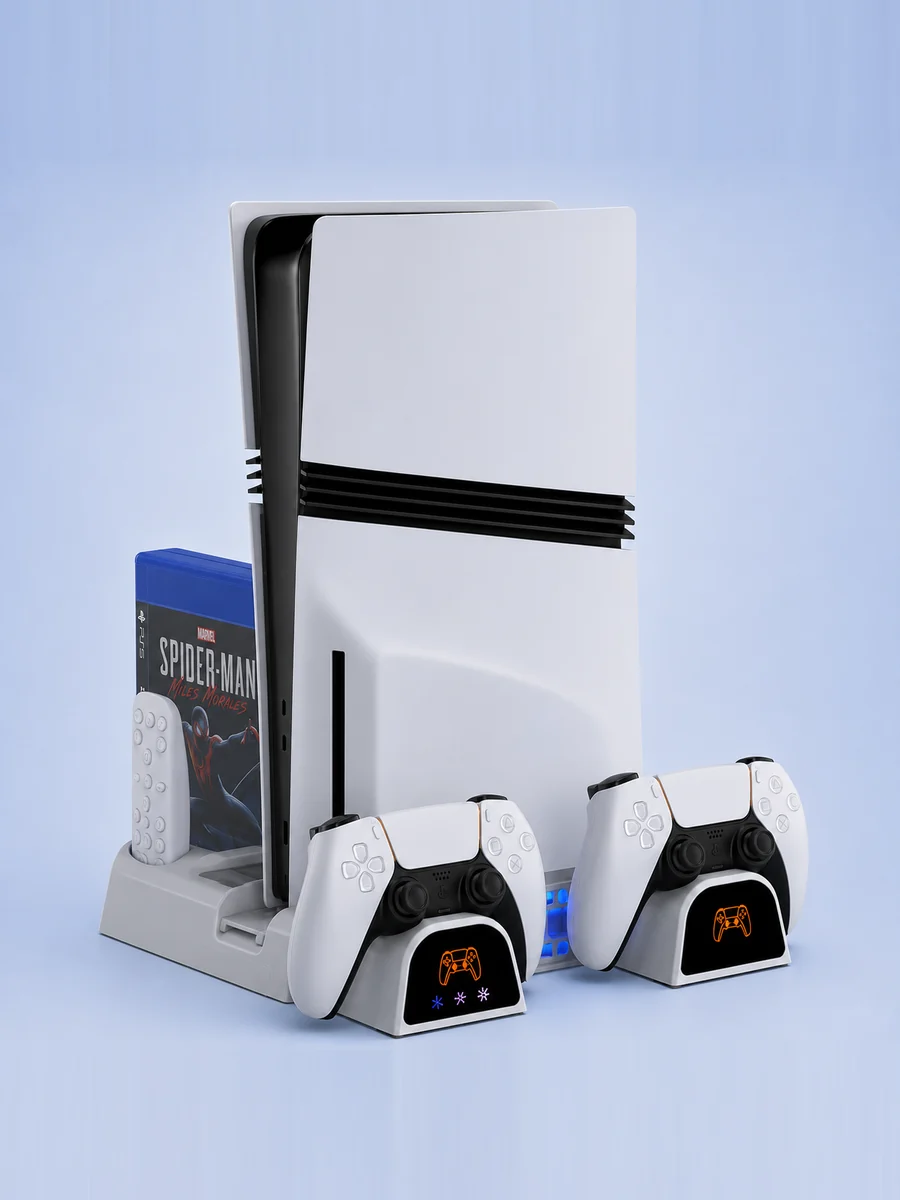 Док станция PS5 с охлаждением